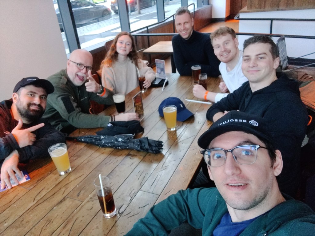 Colleagues from Resolution Games at GDC